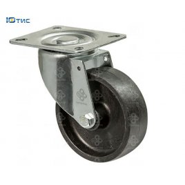 Колеса термостойкие поворотные Серия 49 Norma Therm с крепежной панелью